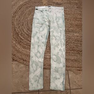 BDG PAINTER PRINT SKINNY STRETCH JEANS